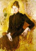 Mary Cassatt Woman in Black oil painting